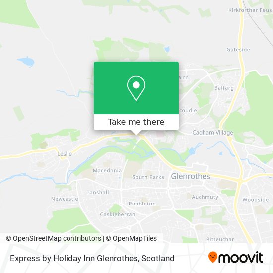 Express by Holiday Inn Glenrothes map