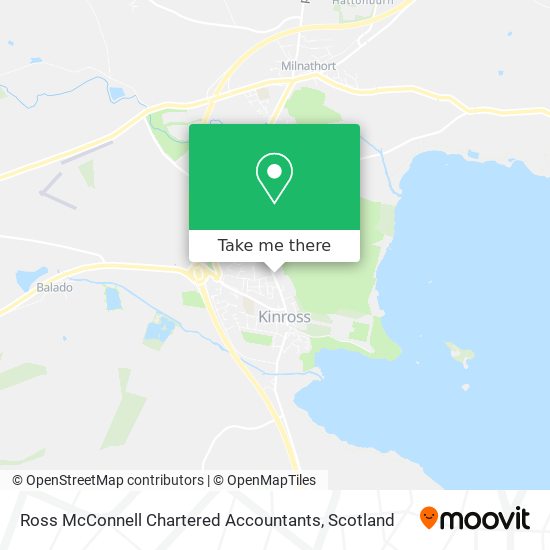 Ross McConnell Chartered Accountants map