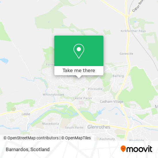 Barnardos map