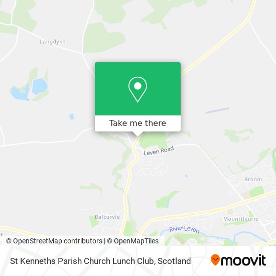 St Kenneths Parish Church Lunch Club map