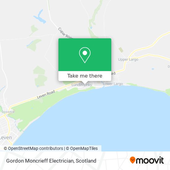 Gordon Moncrieff Electrician map