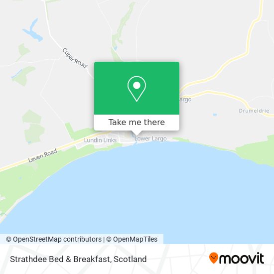 Strathdee Bed & Breakfast map