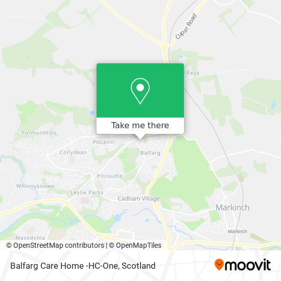 Balfarg Care Home -HC-One map