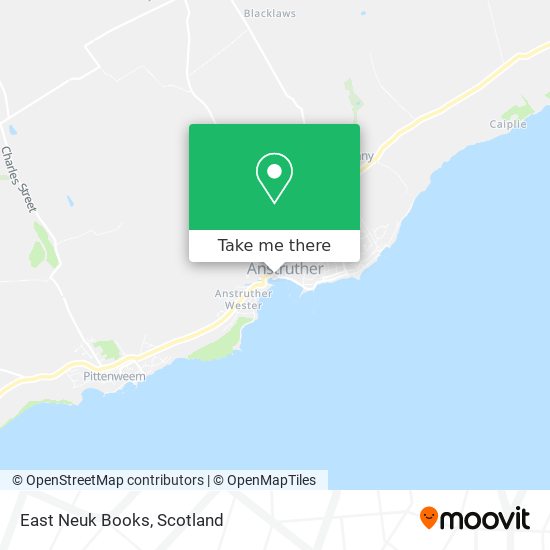 East Neuk Books map