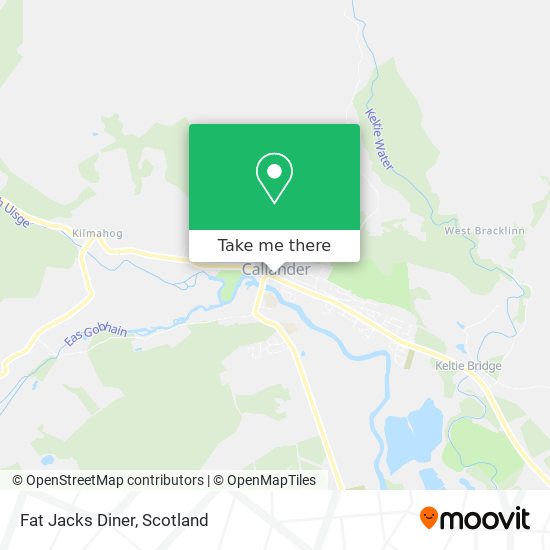 Fat Jacks Diner map