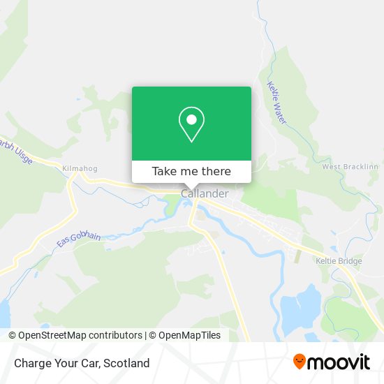 Charge Your Car map