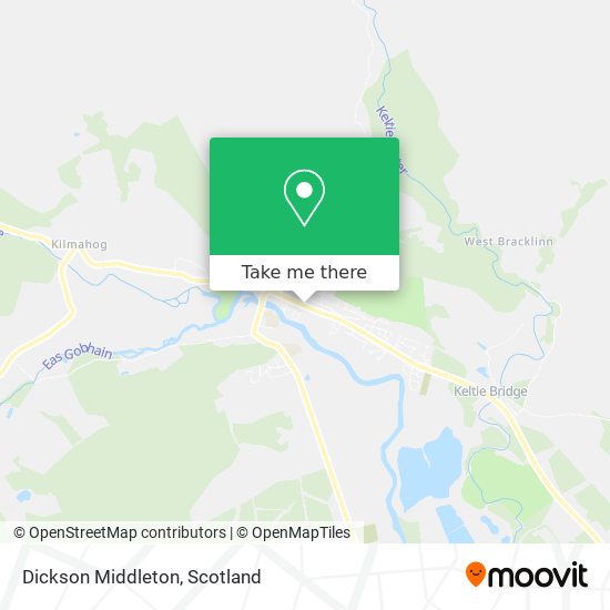 Dickson Middleton map