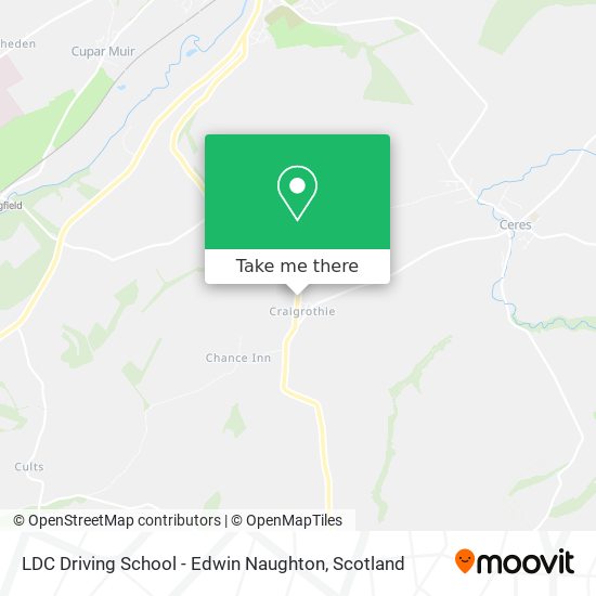 LDC Driving School - Edwin Naughton map