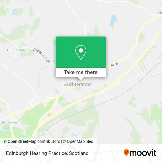 Edinburgh Hearing Practice map