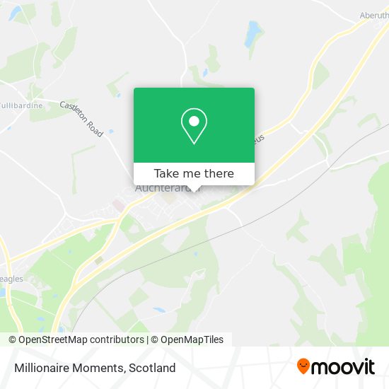 Millionaire Moments map