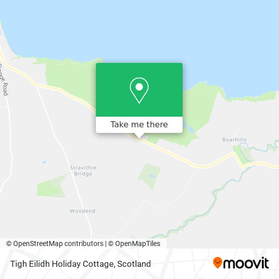 Tigh Eilidh Holiday Cottage map