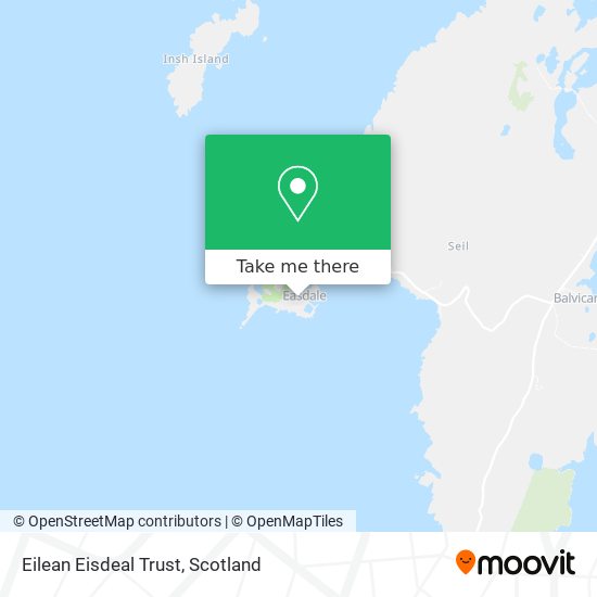 Eilean Eisdeal Trust map
