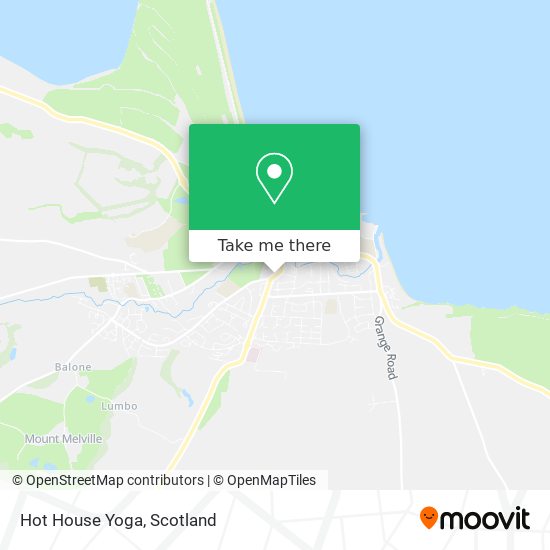 Hot House Yoga map