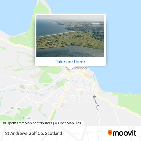 St Andrews Golf Co map