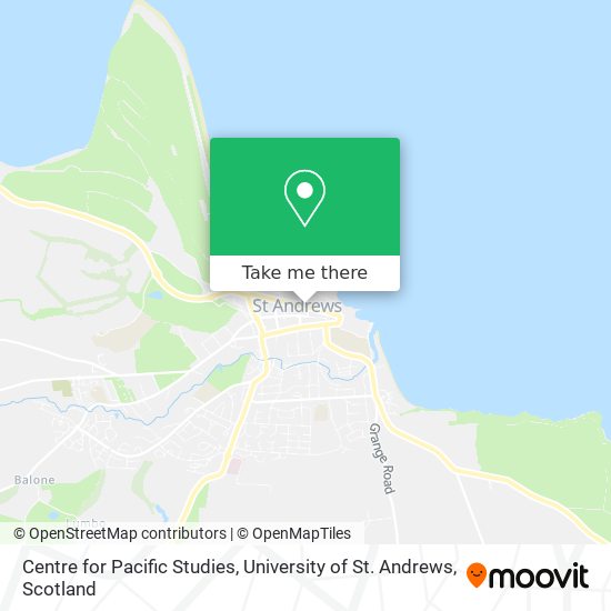Centre for Pacific Studies, University of St. Andrews map
