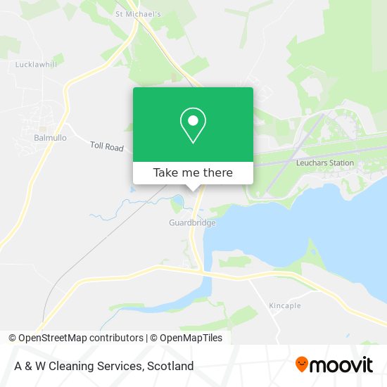 A & W Cleaning Services map