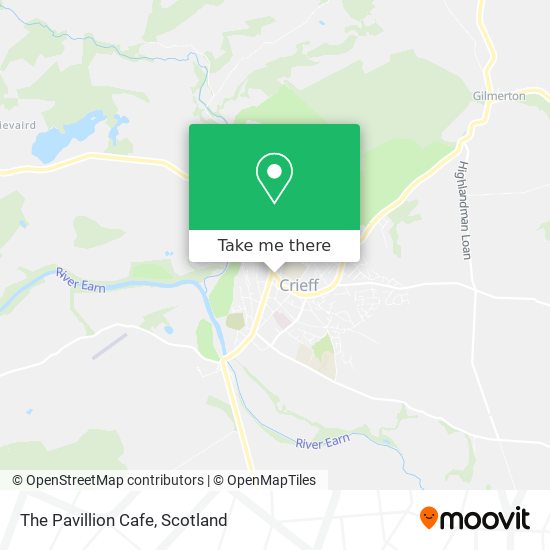 The Pavillion Cafe map