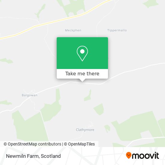 Newmiln Farm map