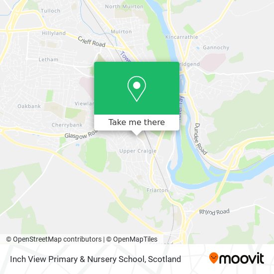 Inch View Primary & Nursery School map