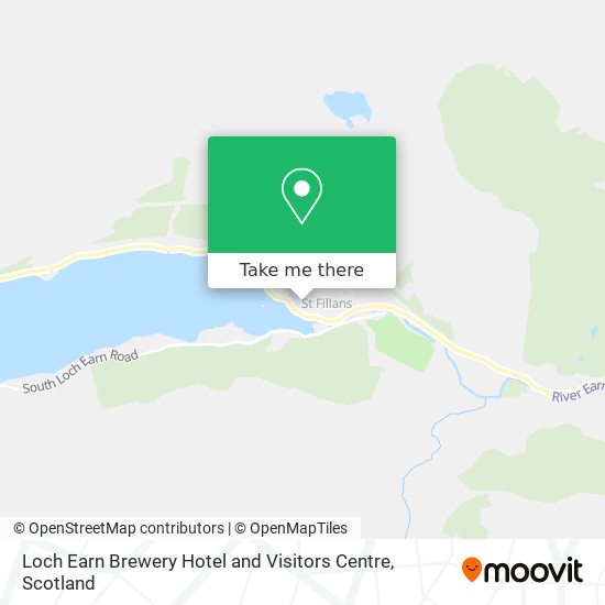 Loch Earn Brewery Hotel and Visitors Centre map