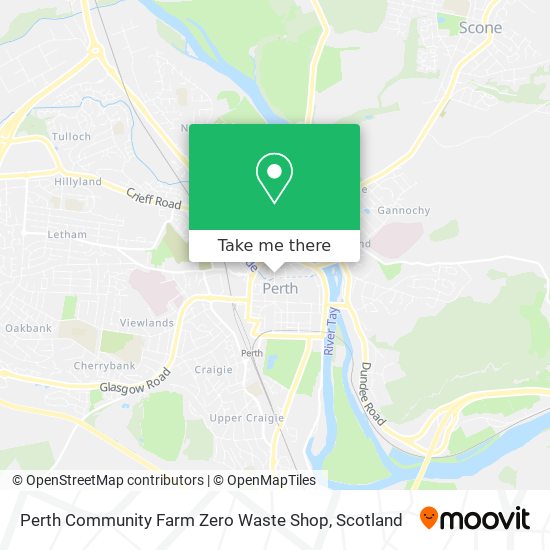 Perth Community Farm Zero Waste Shop map