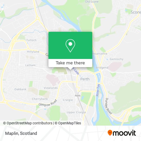 Maplin map