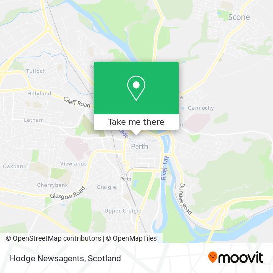 Hodge Newsagents map