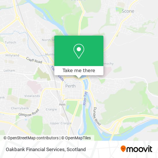 Oakbank Financial Services map