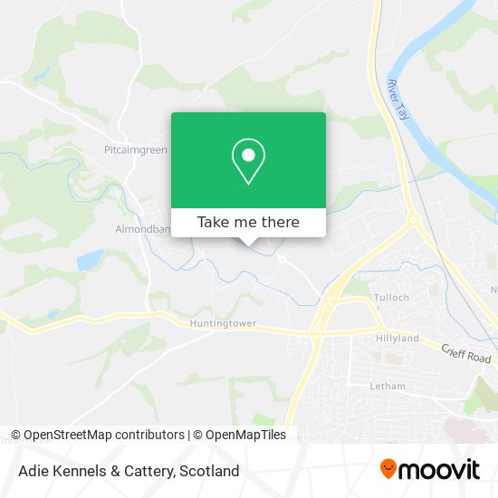 Adie Kennels & Cattery map