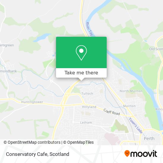 Conservatory Cafe map