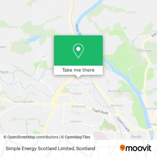 Simple Energy Scotland Limited map
