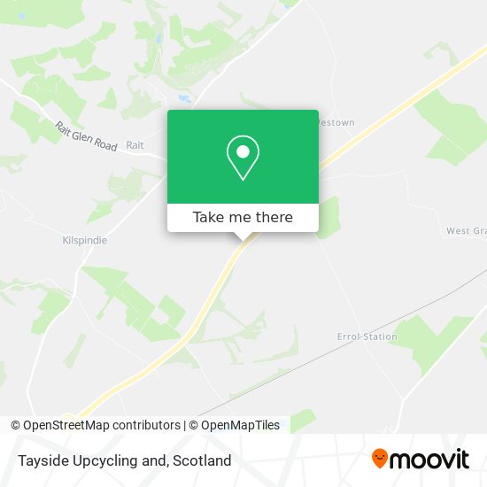 Tayside Upcycling and map