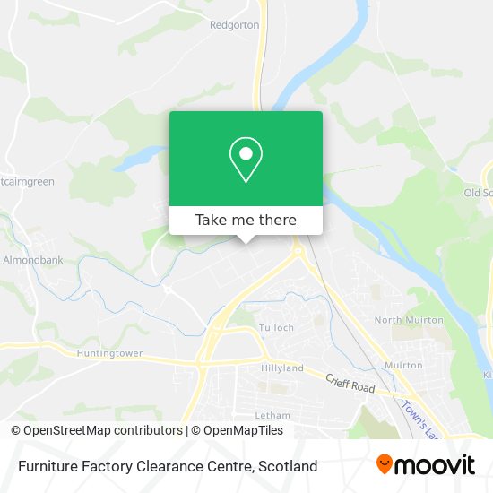 Furniture Factory Clearance Centre map