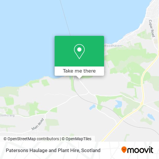 Patersons Haulage and Plant Hire map