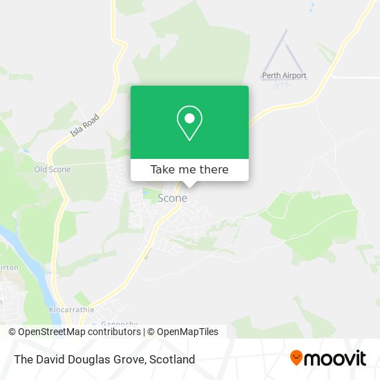 The David Douglas Grove map