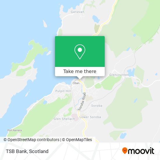 TSB Bank map