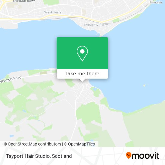 Tayport Hair Studio map