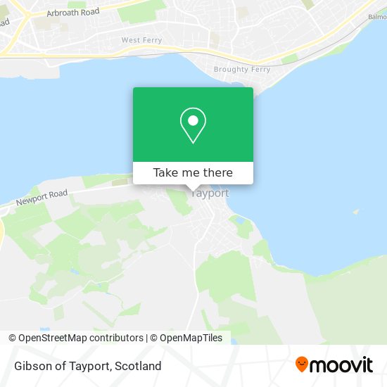 Gibson of Tayport map