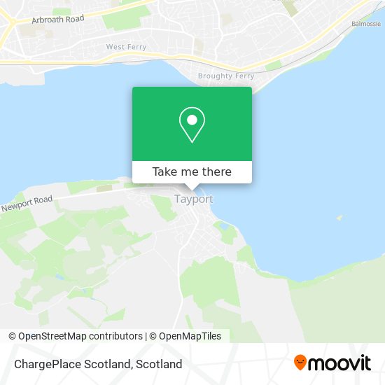 ChargePlace Scotland map