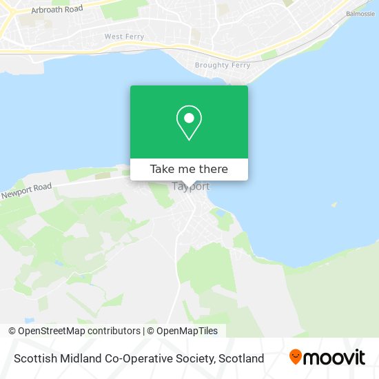 Scottish Midland Co-Operative Society map