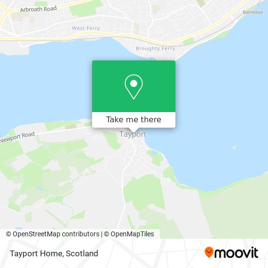 Tayport Home map