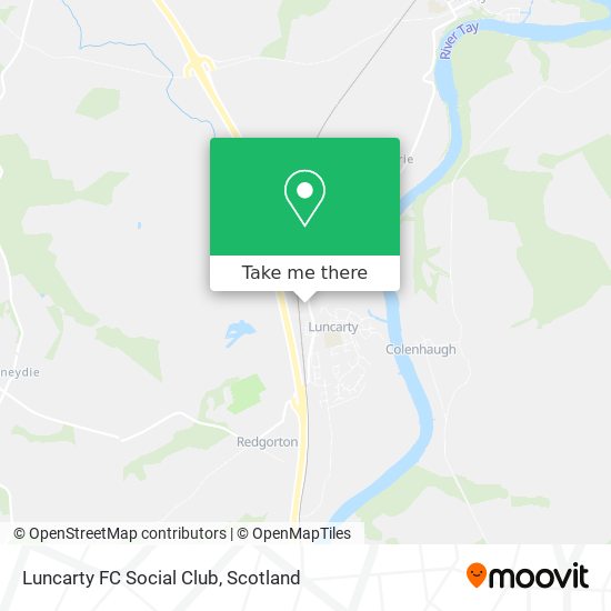 Luncarty FC Social Club map