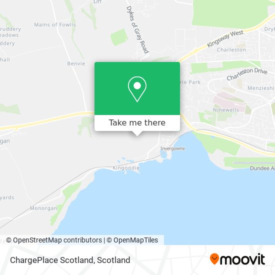 ChargePlace Scotland map