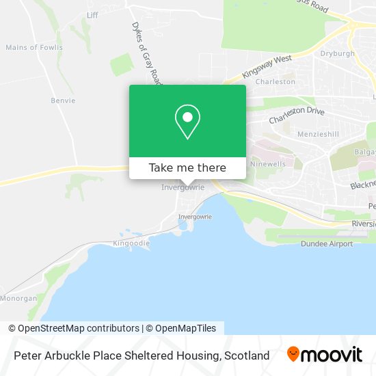 Peter Arbuckle Place Sheltered Housing map