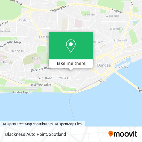 Blackness Auto Point map