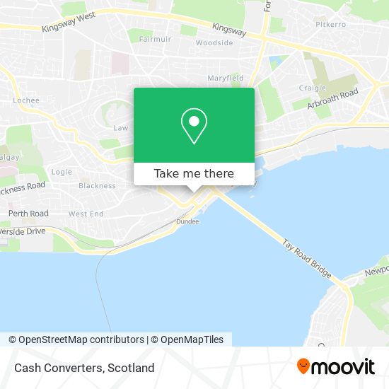 Cash Converters map