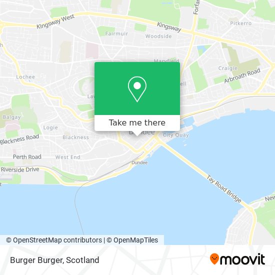 Burger Burger map
