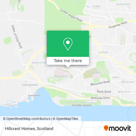 Hillcrest Homes map