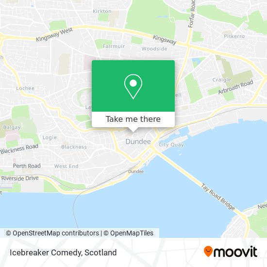 Icebreaker Comedy map