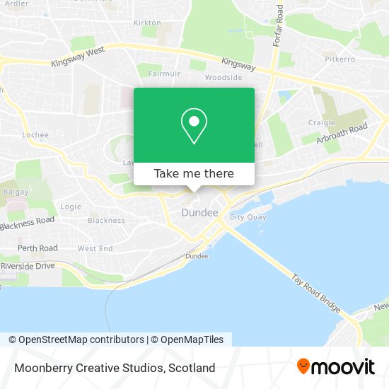 Moonberry Creative Studios map